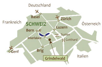 Map Switzerland